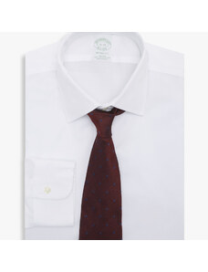 Brooks Brothers Camicia Bianca Slim Fit Non-Iron in cotone con collo Ainsley - male Camicie eleganti Bianco 17