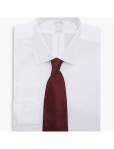 Brooks Brothers Camicia Bianca Slim Fit Non-Iron in cotone con collo Ainsley - male Camicie eleganti Bianco 17H