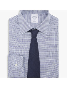 Brooks Brothers Camicia Blu Regular Fit Non-Iron in cotone con collo Ainsley - male Camicie eleganti Blu 18