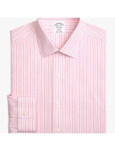 Brooks Brothers Camicia elegante Regent regular fit in cotone Oxford stretch non-iron, colletto Ainsley, a scacchi - male Acquista per colore Righe rosa 14H