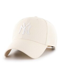 47 brand cappello con visiera aggiunta di cotone MLB New York Yankees B-MVPSP17WBP-NTC