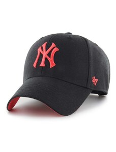 47 brand cappello con visiera con aggiunta di cotone MLB New York Yankees