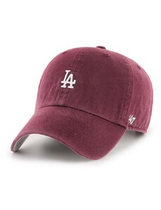 47brand berretto da baseball in cotone MLB Los Angeles Dodgers B-BSRNR12GWS-KMA