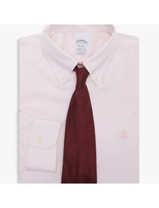 Brooks Brothers Camicia Rosa Pastello Regular Fit Non-Iron in cotone con collo Button-Down - male Camicie eleganti Rosa Pastello 17H