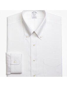 Brooks Brothers Camicia elegante Regent regular fit in pinpoint stretch non-iron, colletto button-down - male Camicie eleganti Bianco 14H