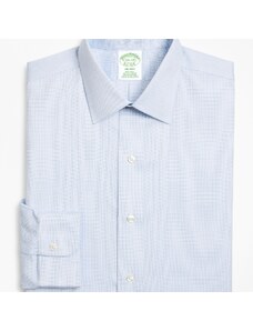 Brooks Brothers Camicia elegante Milano slim fit in Dobby non-iron, colletto Ainsley - male Camicie eleganti Blu 14H