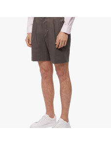 Brooks Brothers Shorts stretch con pince frontali - male Pantaloncini e Tuta Grigio 30