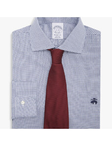 Brooks Brothers Camicia Blu Regular Fit Non-Iron con collo aperto - male Camicie eleganti Blu 17H