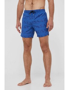 Trussardi pantaloncini da bagno colore blu