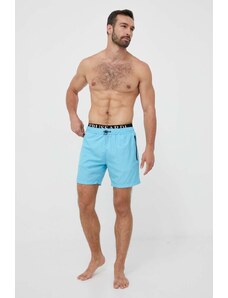 Trussardi pantaloncini da bagno colore blu