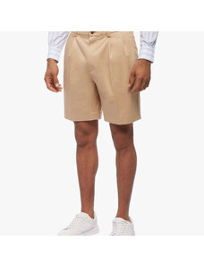 Brooks Brothers Shorts stretch con pince frontali - male Pantaloncini e Tuta Beige scuro 30