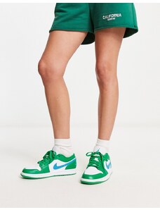 Jordan - AJ1 - Sneakers basse verde lucky
