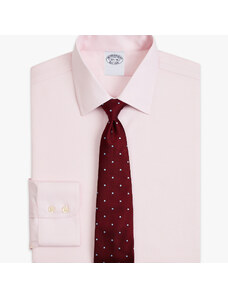 Brooks Brothers Camicia rosa pastello slim fit non-iron in twill con collo Ainsley - male Camicie eleganti Rosa 15H