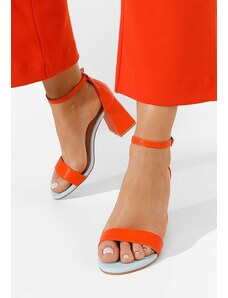 Zapatos Sandali con tacco largo Vorona Arancioni