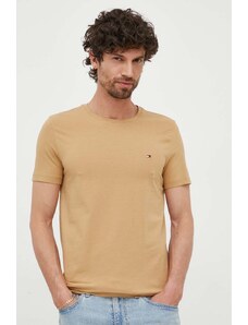 Tommy Hilfiger t-shirt uomo colore beige MW0MW10800