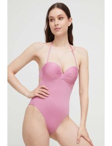 Max Mara Beachwear costume da bagno intero colore rosa