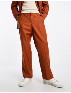Sixth June - Pantaloni da abito oversize arancione bruciato