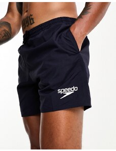 Speedo - Essentials - Pantaloncini da bagno blu navy da 16"