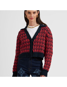 La DoubleJ Knitwear gend - Winset Cardigan Navy L 62%Cotton 38%Nylon
