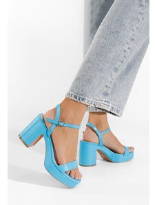 Zapatos Sandali con tacco largo Salsama Blu