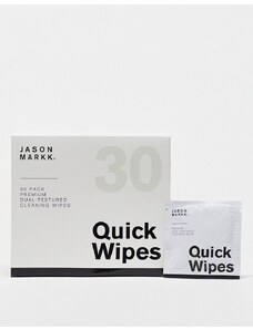 Jason Markk - Quick Wipes - Confezione da 30 salviette per la pulizia delle scarpe-Bianco