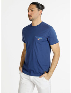Navigare T-shirt Girocollo Manica Corta Uomo Blu Taglia Xl