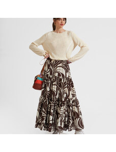 La DoubleJ Skirts gend - Big Skirt Watermarble M 80% Cotton 20% Silk