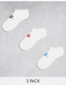 Nike Training Nike - Everyday Essential - Confezione da 3 paia di calzini multicolore-Bianco