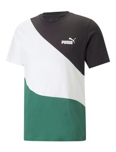 T-shirt maniche corte Uomo PUMA 673380 Cotone Bianco -