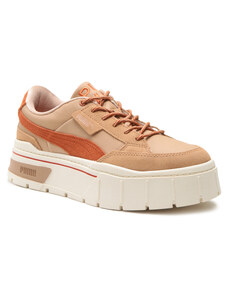 Puma cheap platform marroni