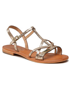 Les Tropeziennes Harryna – Sandali Piatti Con Zeppa In Pelle Nabuk, Colore Naturale - 6