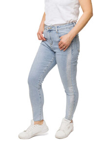 Jeans skinny da donna con strass Swish Jeans