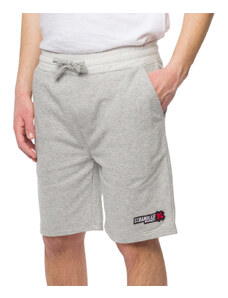 Pantaloncini grigi da uomo con logo Scrambler Ducati X Shorts