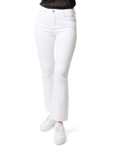 Pantaloni bianchi a zampa d'elefante da donna Swish Jeans
