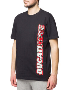 T-shirt nera da uomo con logo Ducati Corse Sidecar