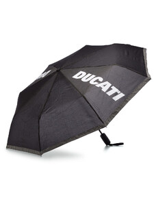 Ombrello medio nero con logo Ducati