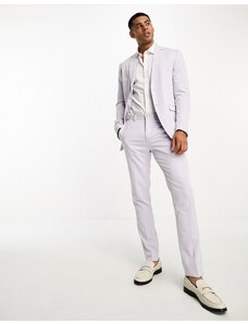 Jack & Jones Premium - Pantaloni da abito slim lilla-Viola