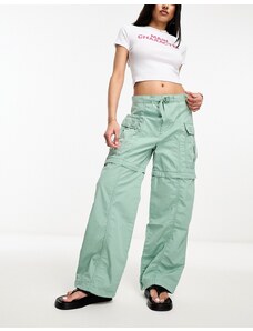 Levi's - Convertible - Pantaloni verdi con tasche cargo-Verde