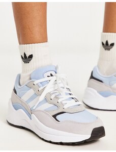 adidas Originals - Retropy Adisuper - Sneakers blu pallido e grigie