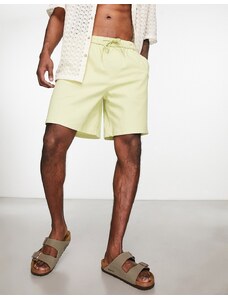 ASOS DESIGN - Pantaloncini ampi verde salvia taglio regolare