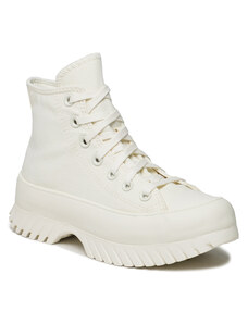 Converse on sale alte bianche