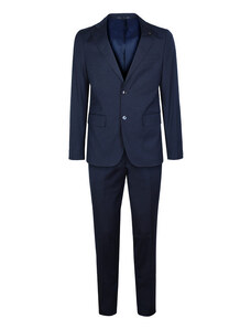 New Marshll Completo Elegante Uomo Blazer Blu Taglia 50