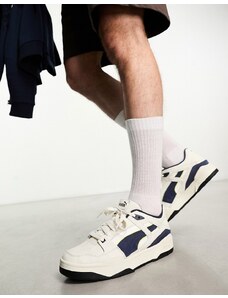 PUMA - Slip Stream - Sneakers bianco sporco e blu navy
