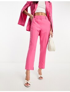 ASOS DESIGN - Skim - Pantaloni da abito a sigaretta slim rosa