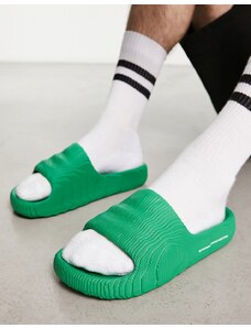 adidas Originals - adilette 22 - Sliders verde college