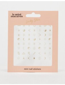 Le Mini Macaron - Mini adesivi per unghie "Lucky Star"-Multicolore