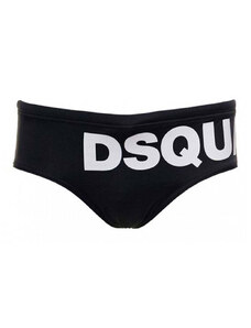 Dsquared Underwear Costume Nero Con Logo