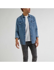 Camicia color jeans da uomo Lee Leesure