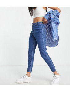 Don't Think Twice Petite - Chloe - Jeans skinny elasticizzati a vita alta lavaggio blu medio