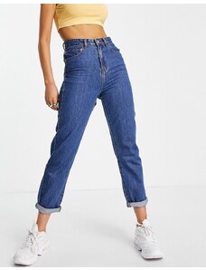 Don't Think Twice - Lou - Mom jeans lavaggio blu medio